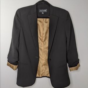 Forever 21 Black Blazer Medium